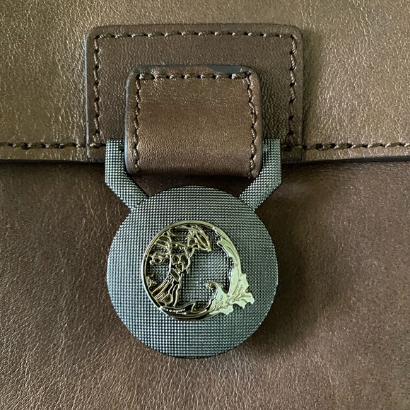 Versace Vitelo Perlato Handbag - Picture 2 of 8